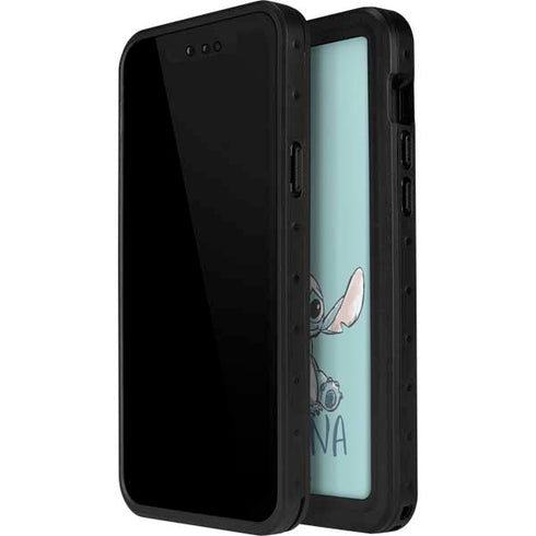 Disney Lilo and Stitch Ohana iPhone 12 Pro Max Waterproof Case