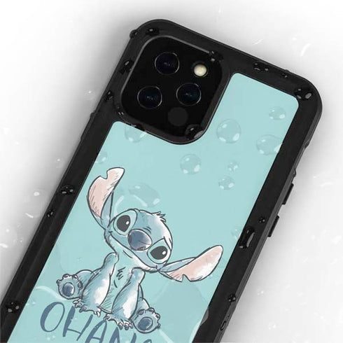 Disney Lilo and Stitch Ohana iPhone 12 Pro Max Waterproof Case