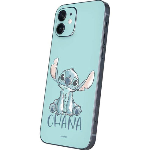Disney Lilo and Stitch Ohana iPhone 12 Skin