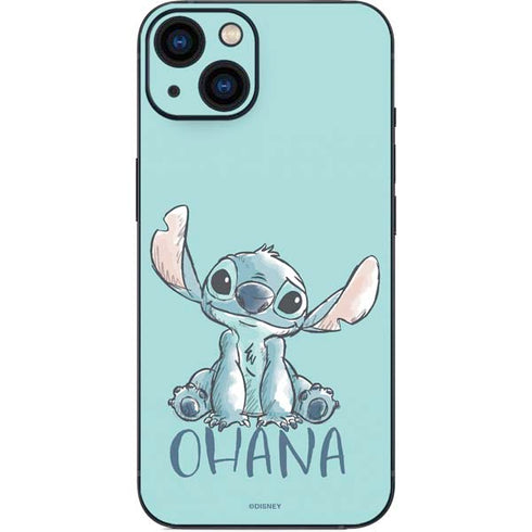 Disney Lilo and Stitch Ohana iPhone 13 Skin