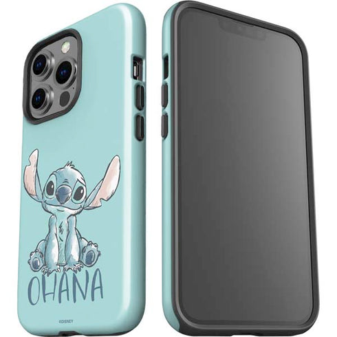 Disney Lilo and Stitch Ohana iPhone 14 Pro Impact Case