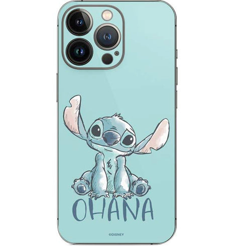 Disney Lilo and Stitch Ohana iPhone 14 Pro Skin