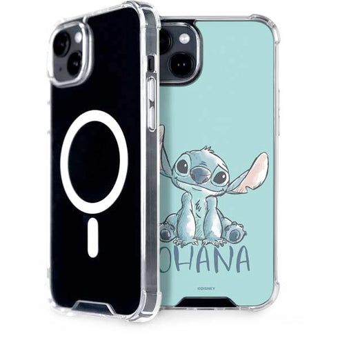 Disney Lilo and Stitch Ohana iPhone 15 Plus MagSafe Case