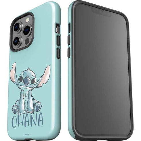 Disney Lilo and Stitch Ohana iPhone 15 Pro Impact Case