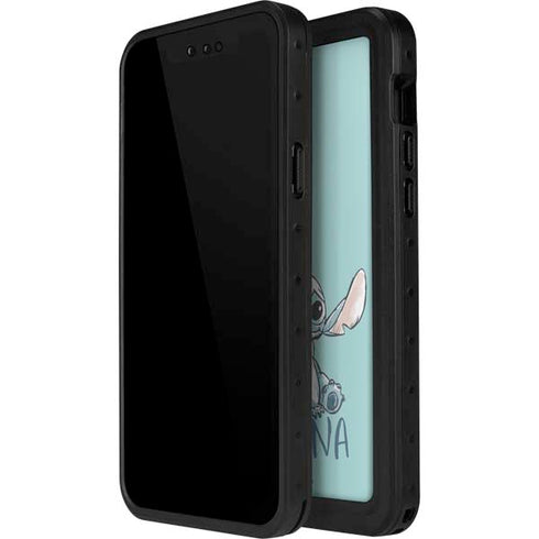Disney Lilo and Stitch Ohana iPhone 15 Pro Waterproof Case