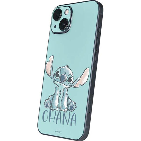 Disney Lilo and Stitch Ohana iPhone 15 Skin