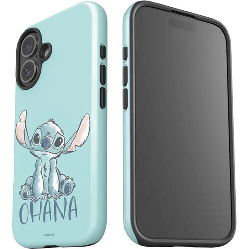 Disney Lilo and Stitch Ohana iPhone 16 Impact Case