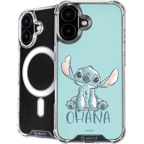 Disney Lilo and Stitch Ohana iPhone 16 Plus MagSafe Case