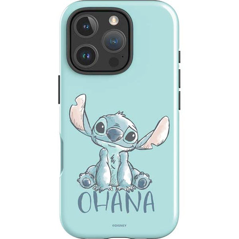 Disney Lilo and Stitch Ohana iPhone 16 Pro Impact Case