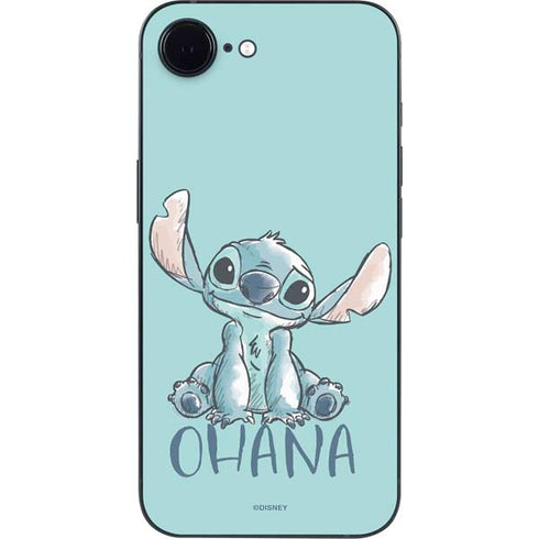 Disney Lilo and Stitch Ohana iPhone 16e Skin