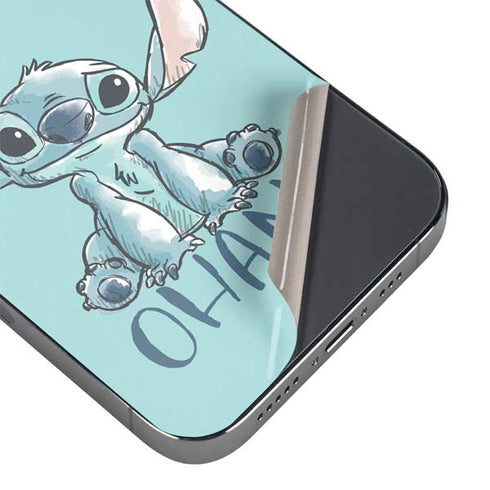 Disney Lilo and Stitch Ohana iPhone 16e Skin