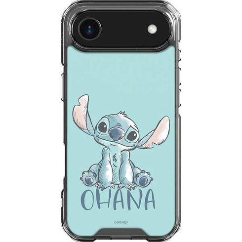 Disney Lilo and Stitch Ohana iPhone 17 Air Clear Case
