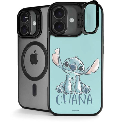 Disney Lilo and Stitch Ohana iPhone 17 Kickstand Case