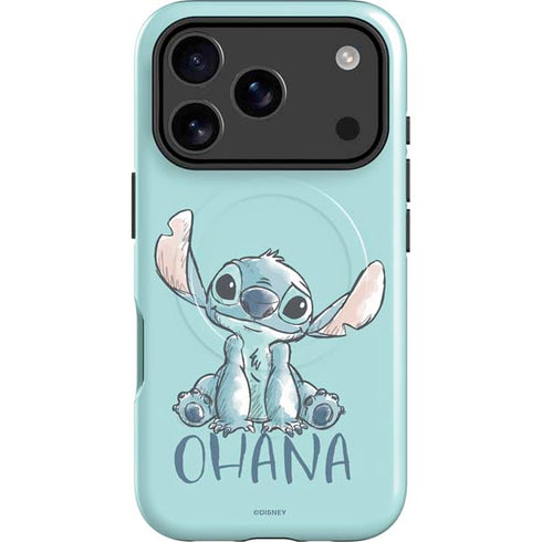 Disney Lilo and Stitch Ohana iPhone 17 Pro Max Magsafe Impact Case
