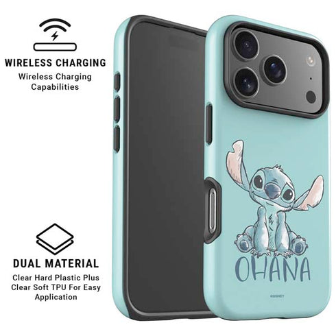 Disney Lilo and Stitch Ohana iPhone 17 Pro Max Magsafe Impact Case