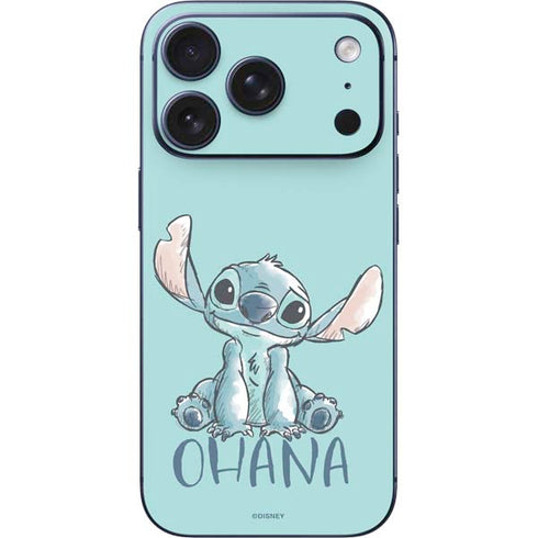 Disney Lilo and Stitch Ohana iPhone 17 Pro Max Skin