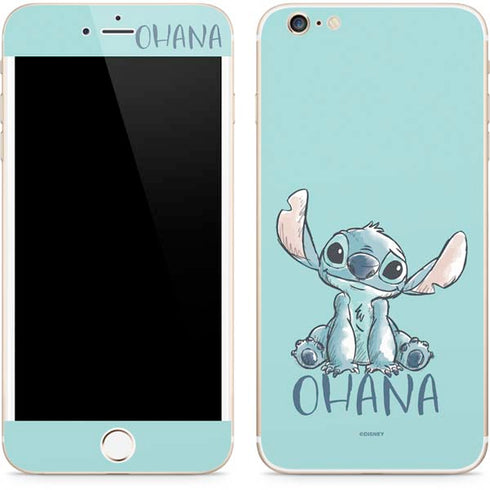 Disney Lilo and Stitch Ohana iPhone 6/6s Plus Skin