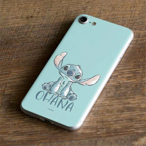 Disney Lilo and Stitch Ohana iPhone 7 Skin