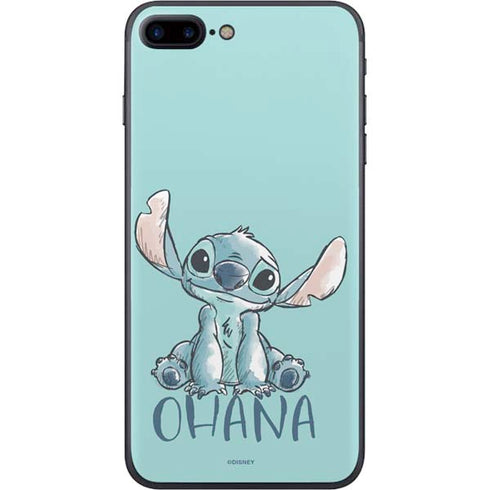 Disney Lilo and Stitch Ohana iPhone 8 Plus Skin