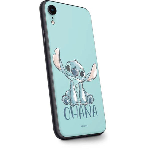Disney Lilo and Stitch Ohana iPhone XR Skin