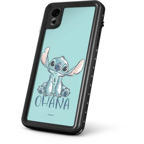 Disney Lilo and Stitch Ohana iPhone XR Waterproof Case