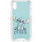 Disney Lilo and Stitch Ohana iPhone XS Clear Case