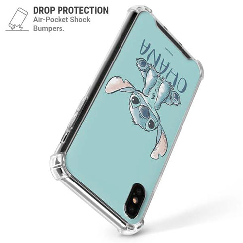 Disney Lilo and Stitch Ohana iPhone XS Max Clear Case