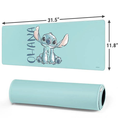 Disney Lilo and Stitch Ohana Gaming Mouse Pad
