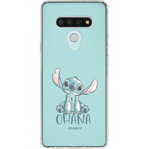 Disney Lilo and Stitch Ohana LG Stylo 6 Clear Case