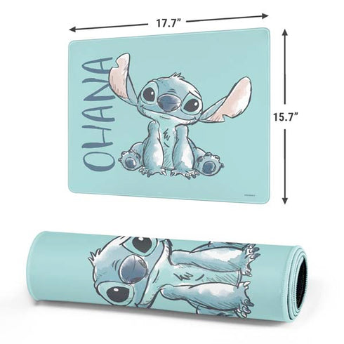 Disney Lilo and Stitch Ohana Gaming Mouse Pad