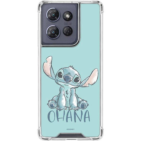 Disney Lilo and Stitch Ohana Moto G Stylus 5G (2025) Clear Case