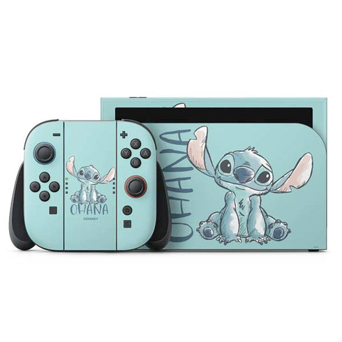 Disney Lilo and Stitch Ohana Nintendo Skins