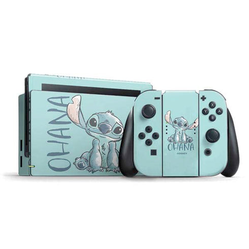 Disney Lilo and Stitch Ohana Nintendo Switch Bundle Skin