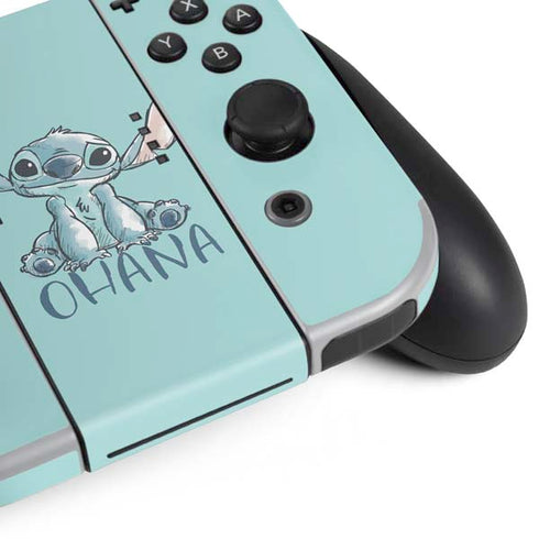 Disney Lilo and Stitch Ohana Nintendo Switch OLED (2021) Skin