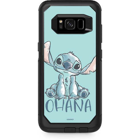 Disney Lilo and Stitch Ohana Otterbox Commuter Galaxy Skin