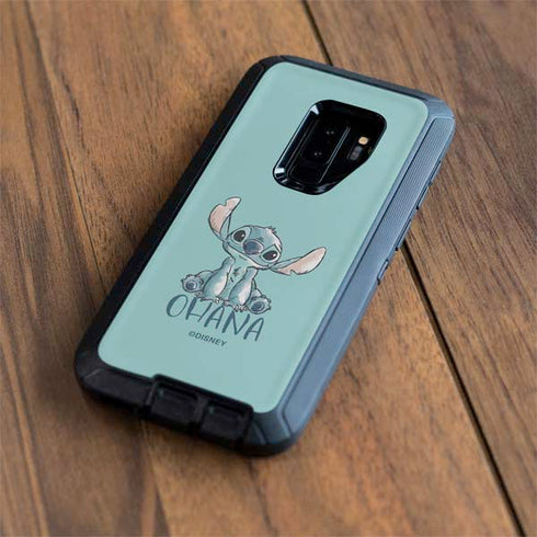 Disney Lilo and Stitch Ohana Otterbox Defender Galaxy Skin