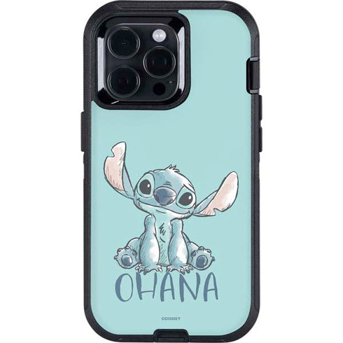 Disney Lilo and Stitch Ohana Otterbox Defender iPhone Skin