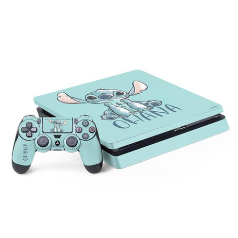 Disney Lilo and Stitch Ohana PS4 Slim Bundle Skin