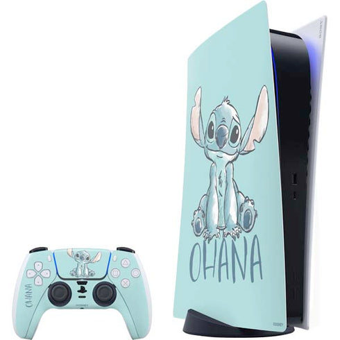 Disney Lilo and Stitch Ohana PS5 Bundle Skin