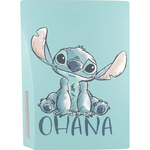 Disney Lilo and Stitch Ohana PS5 Console Skin