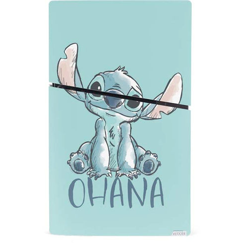 Disney Lilo and Stitch Ohana PS5 Slim Digital Edition Console Skin