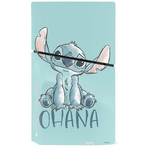 Disney Lilo and Stitch Ohana PS5 Slim Disk Console Skin