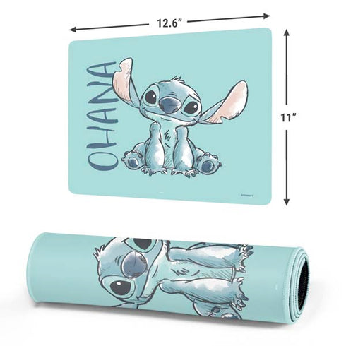 Disney Lilo and Stitch Ohana Gaming Mouse Pad