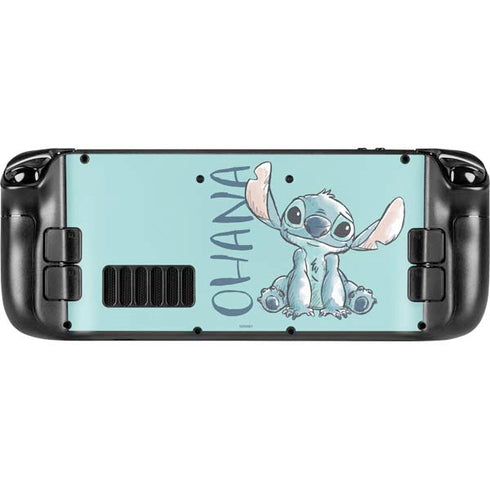 Disney Lilo and Stitch Ohana Steam Deck Handheld Gaming Computer OLED Skin