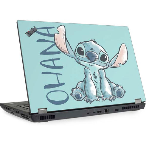 Disney Lilo and Stitch Ohana Lenovo ThinkPad Skin