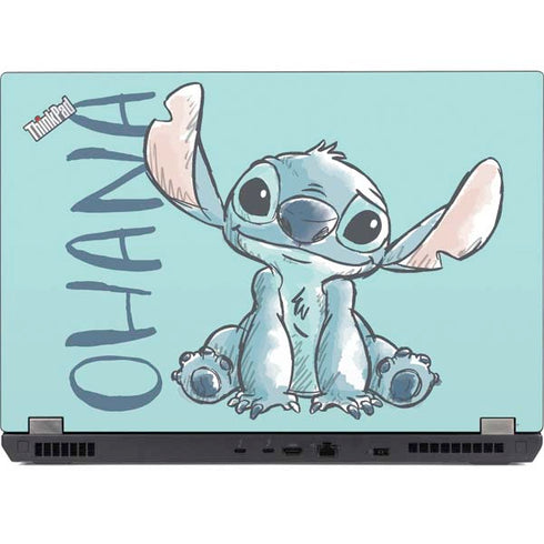 Disney Lilo and Stitch Ohana Lenovo ThinkPad Skin