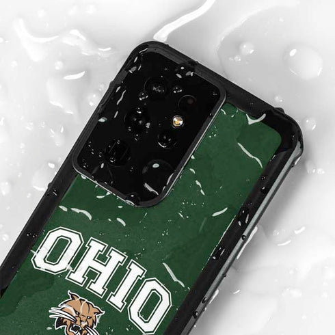 Ohio University Ohio Bobcats Galaxy S24 Ultra Waterproof Case