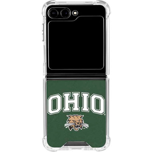 Ohio University Ohio Bobcats Galaxy Z Flip6 Clear Case