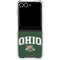 Ohio University Ohio Bobcats Galaxy Z Flip7 Clear Case