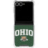 Ohio University Ohio Bobcats Galaxy Z Flip7 Clear Case